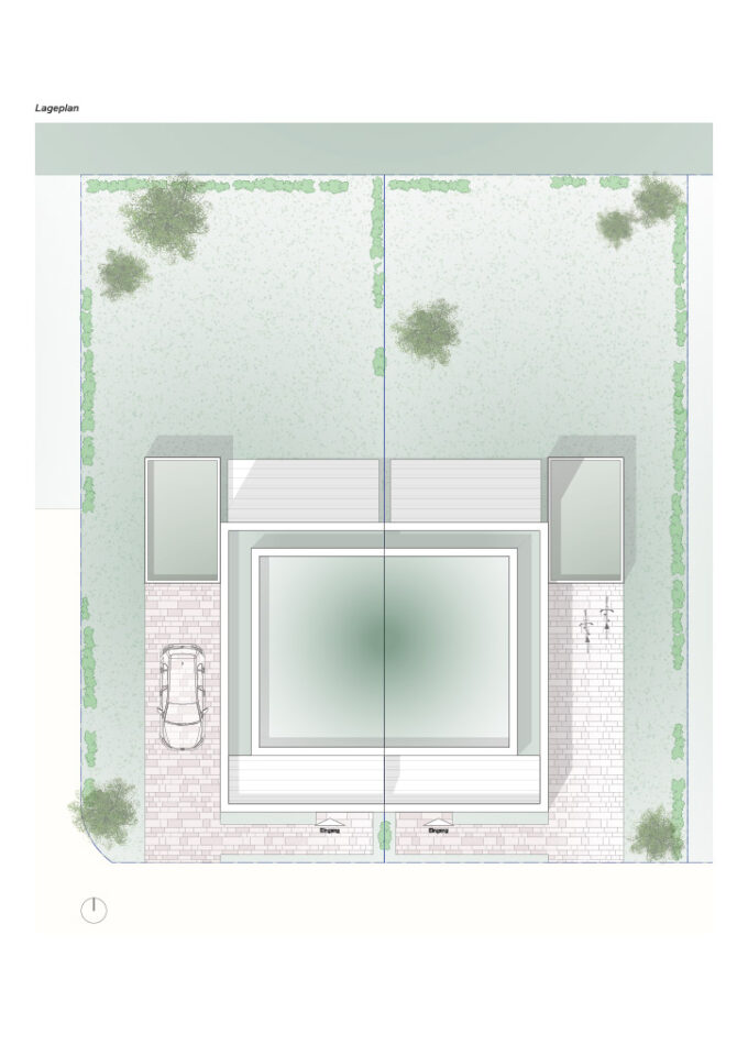 Kubushaus Duplex Lagenplan